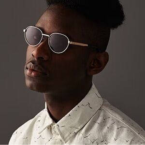 Gold Sunglasses collab with Jesse Draxler